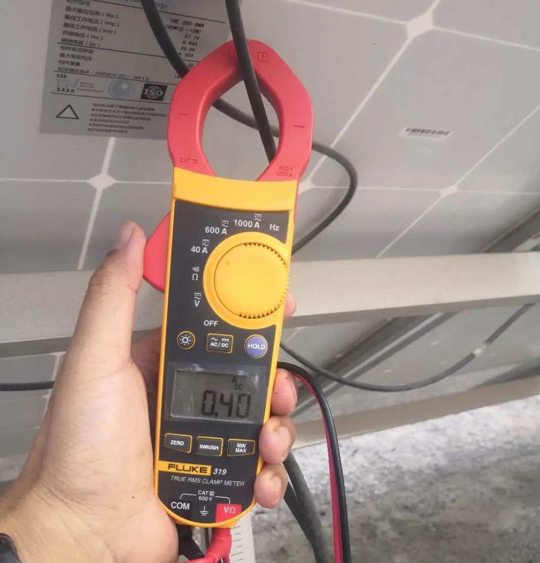 FLUKE 319鉗表直流測(cè)量功能