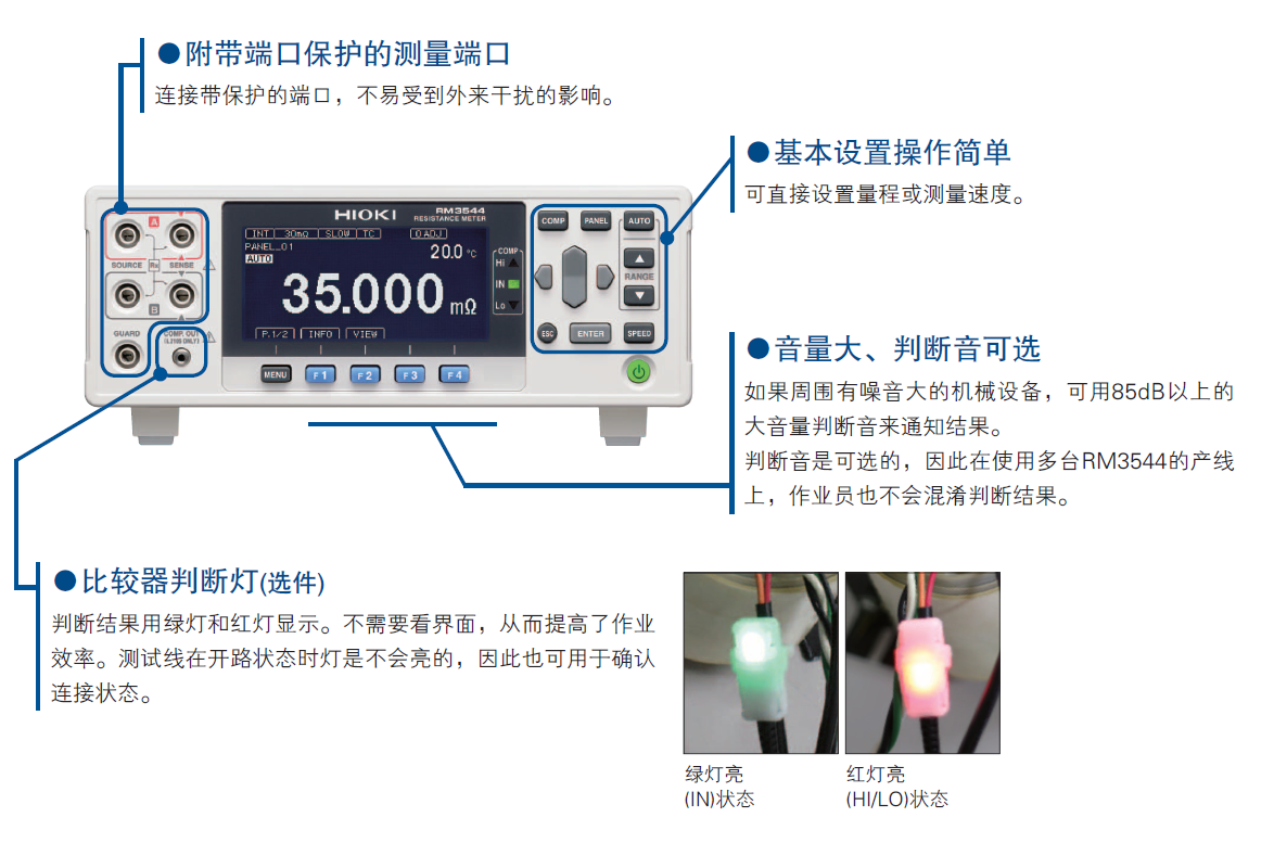 微電阻計(jì)RM3544優(yōu)點(diǎn)